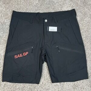 Sail Racing Bowman Technical Shorts Men's Large Carbon Black